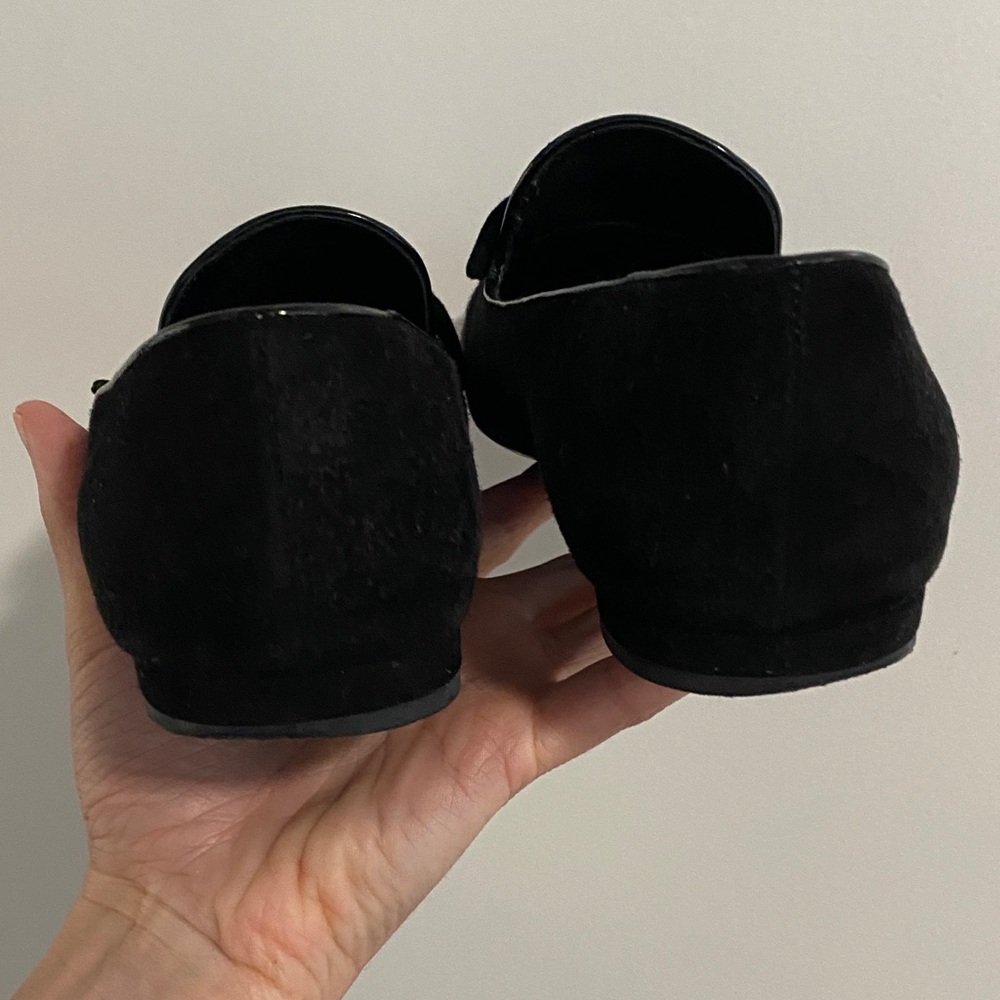 Louis Vuitton Black Suede Loafers - Picture 6 of 9